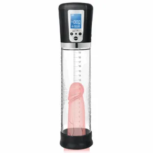 Quusvik- Electric Penis Vacuum Pump with 4 Suction Intensities Rechargeable