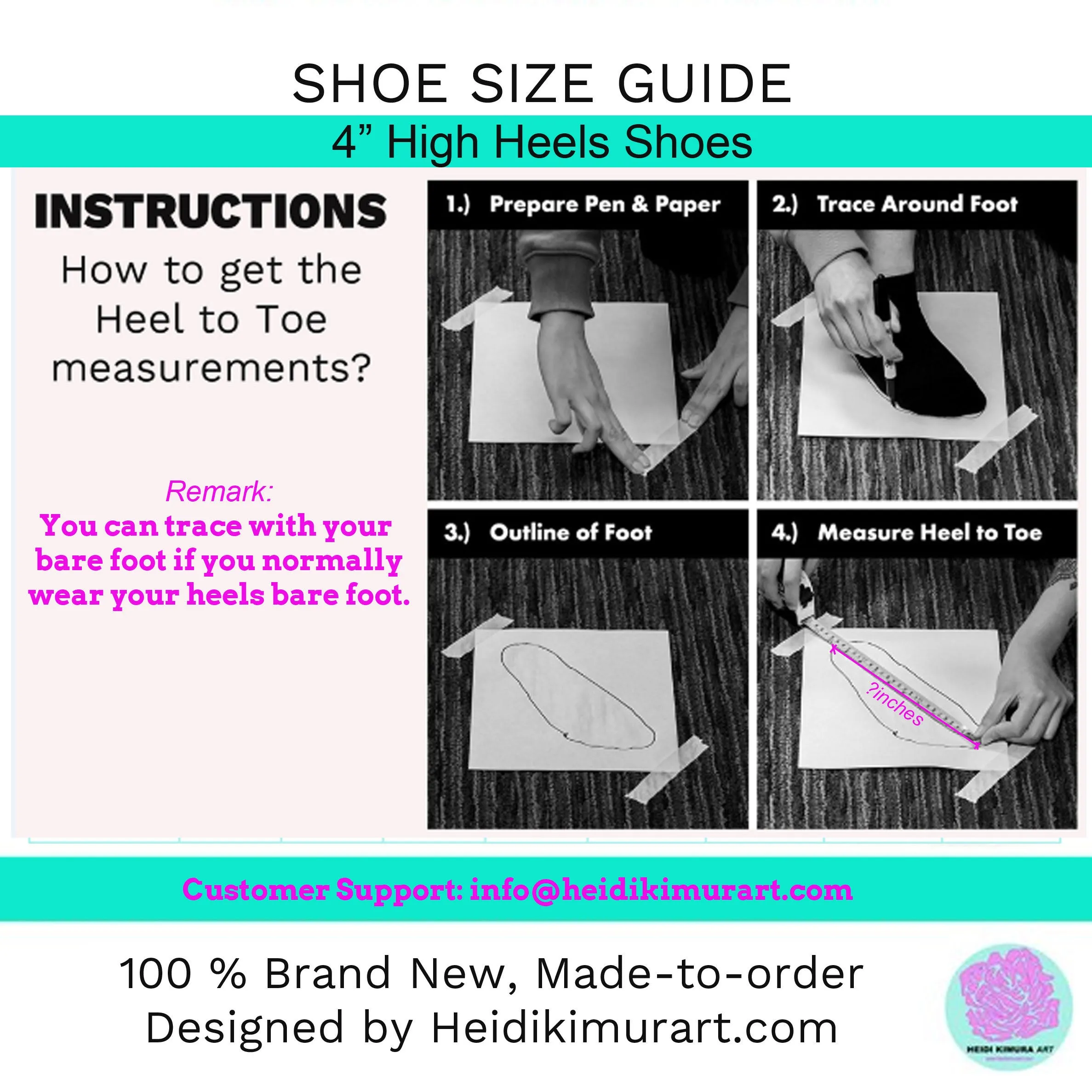 Rainbow Stripe Gay Pride Women's 4 inch High Platform Heels Shoes (US Size: 5-11)