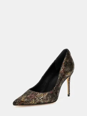 Rica pumps gelamelleerd leer