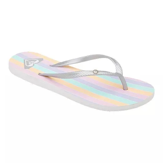 'Roxy' Women's Bermuda Print Sandal - White Multi