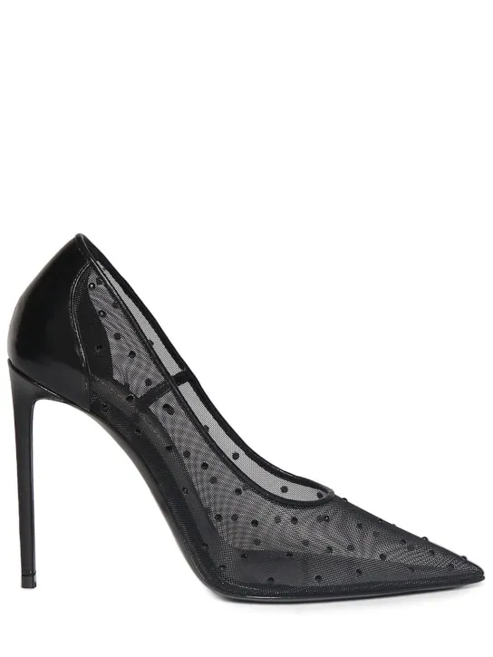Saint Laurent   105mm Anja embellished pumps 