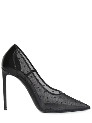 Saint Laurent   105mm Anja embellished pumps 