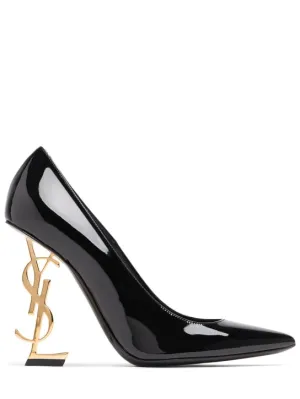 Saint Laurent   110mm Opyum patent leather pumps 