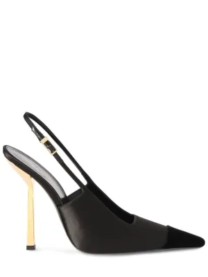 Saint Laurent   115mm Ines viscose blend pumps 