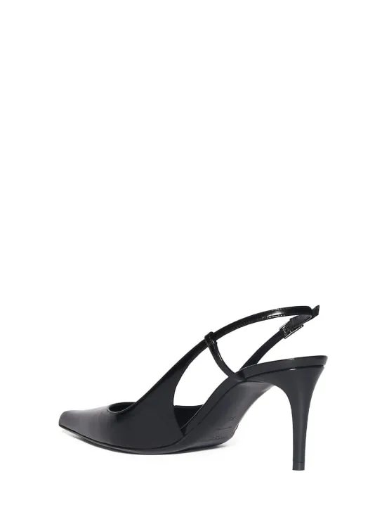 Saint Laurent   70mm Vendome leather slingback pumps 