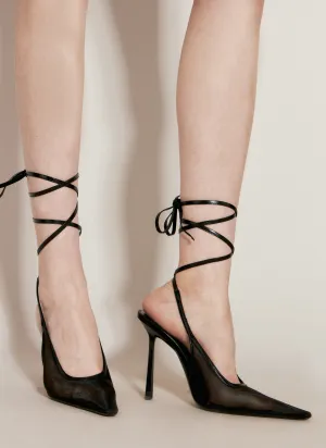 Saint Laurent Oxalis Slingback Pumps