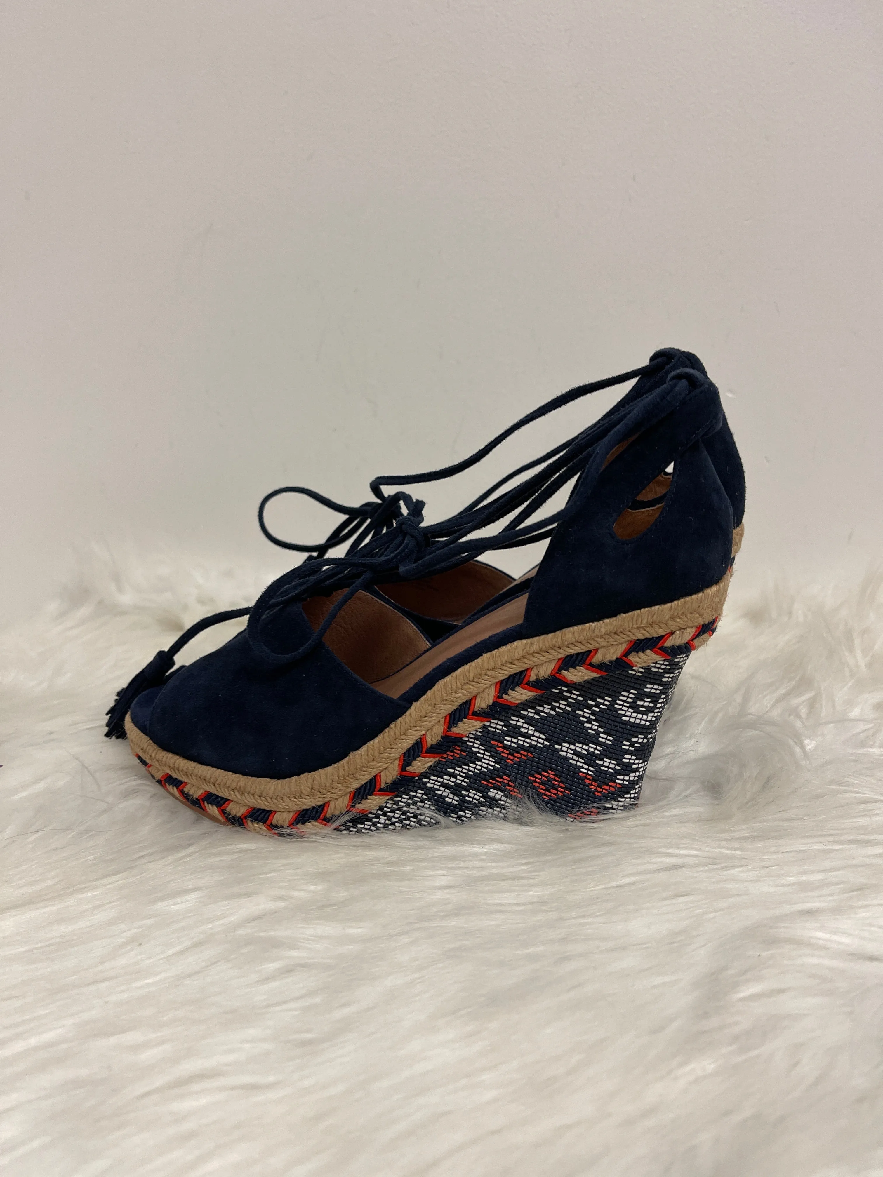 Shoes Heels Platform By Cabi In Navy, Size: 6.5