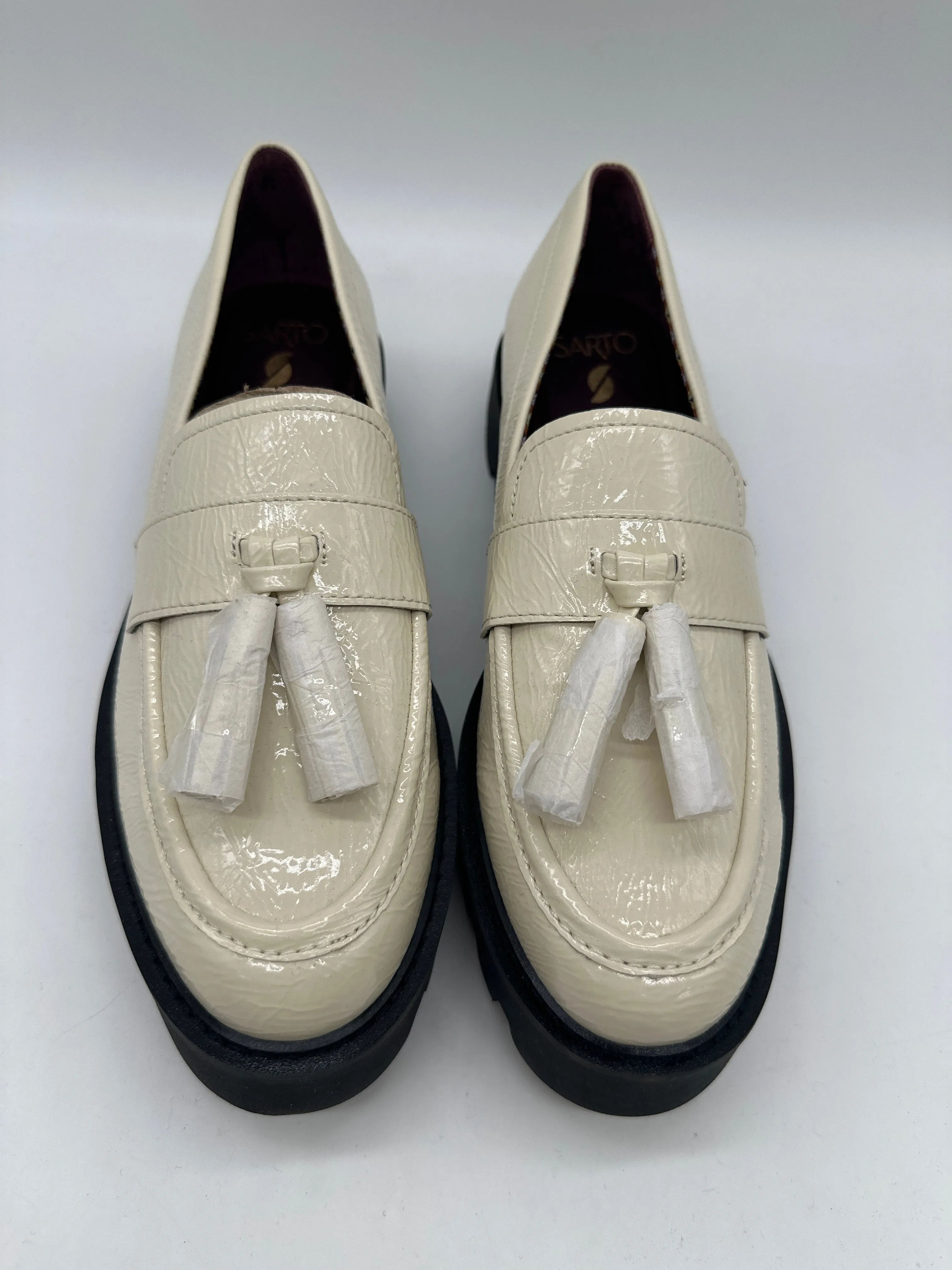 Shoes Heels Platform By Clothes Mentor In Cream, Size: 8.5