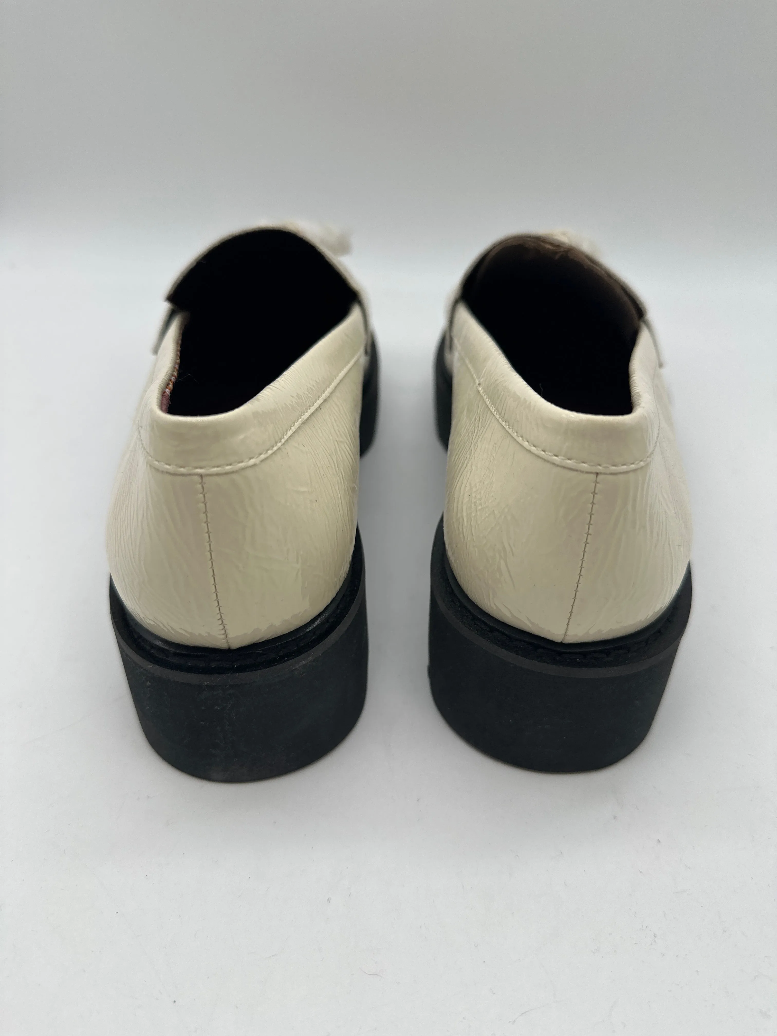 Shoes Heels Platform By Clothes Mentor In Cream, Size: 8.5