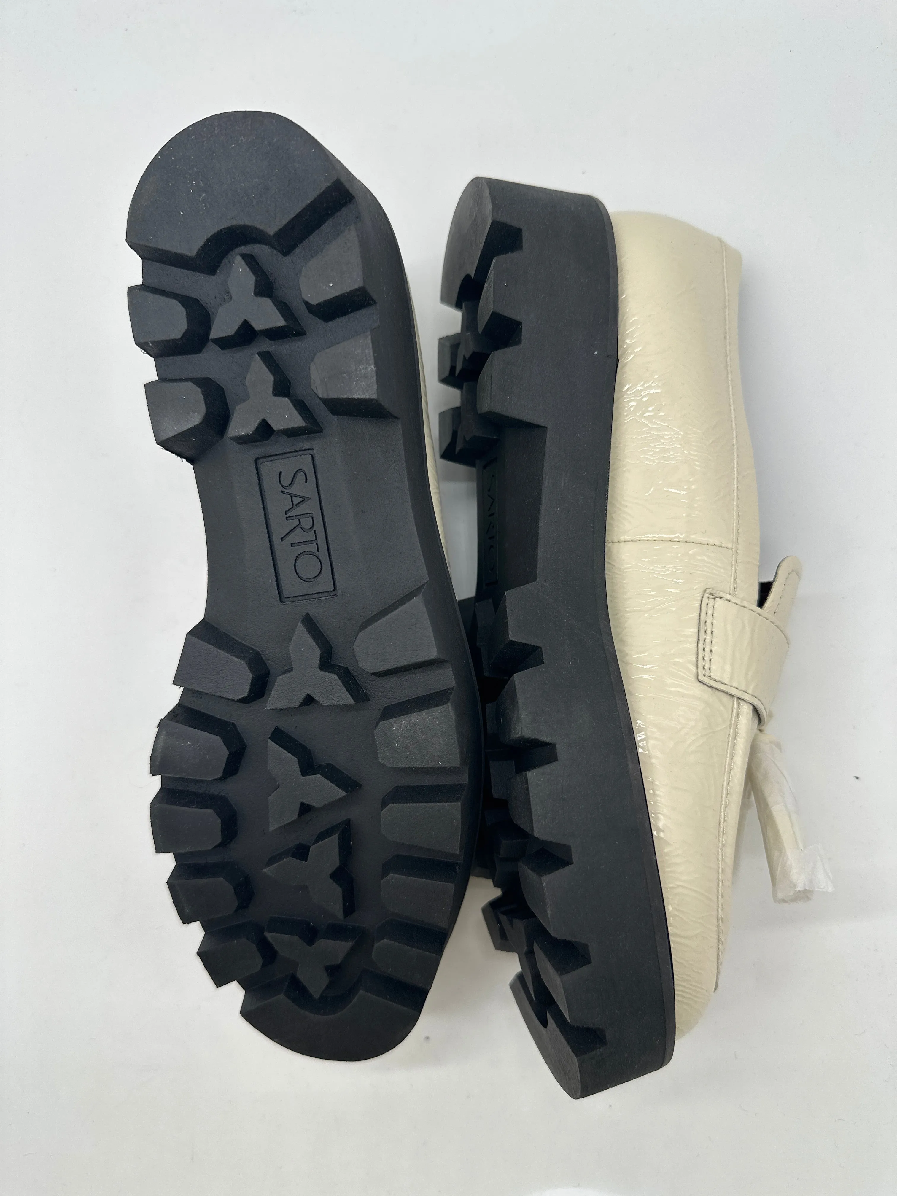 Shoes Heels Platform By Clothes Mentor In Cream, Size: 8.5