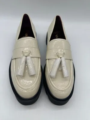 Shoes Heels Platform By Clothes Mentor In Cream, Size: 8.5