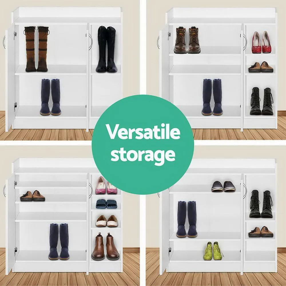 Shonde Shoe Cabinet - White