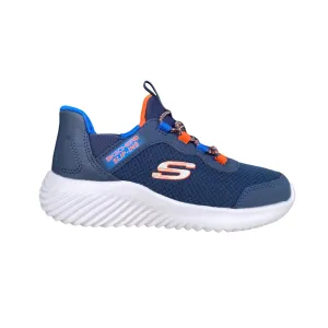 Skechers scarpa da ginnastica junior Slip-ins Bounder Brisk Burst 403822L/NVBL blu