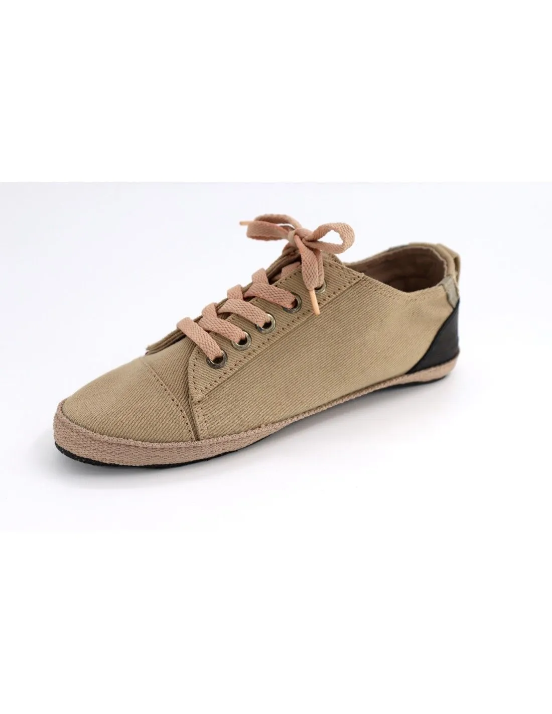 SNEAKERS DONNA IN CANAPA E COTONE BIOLOGICO CON SUOLA IN PNEUMATICI RCICLATI &quot; TIBET&quot;