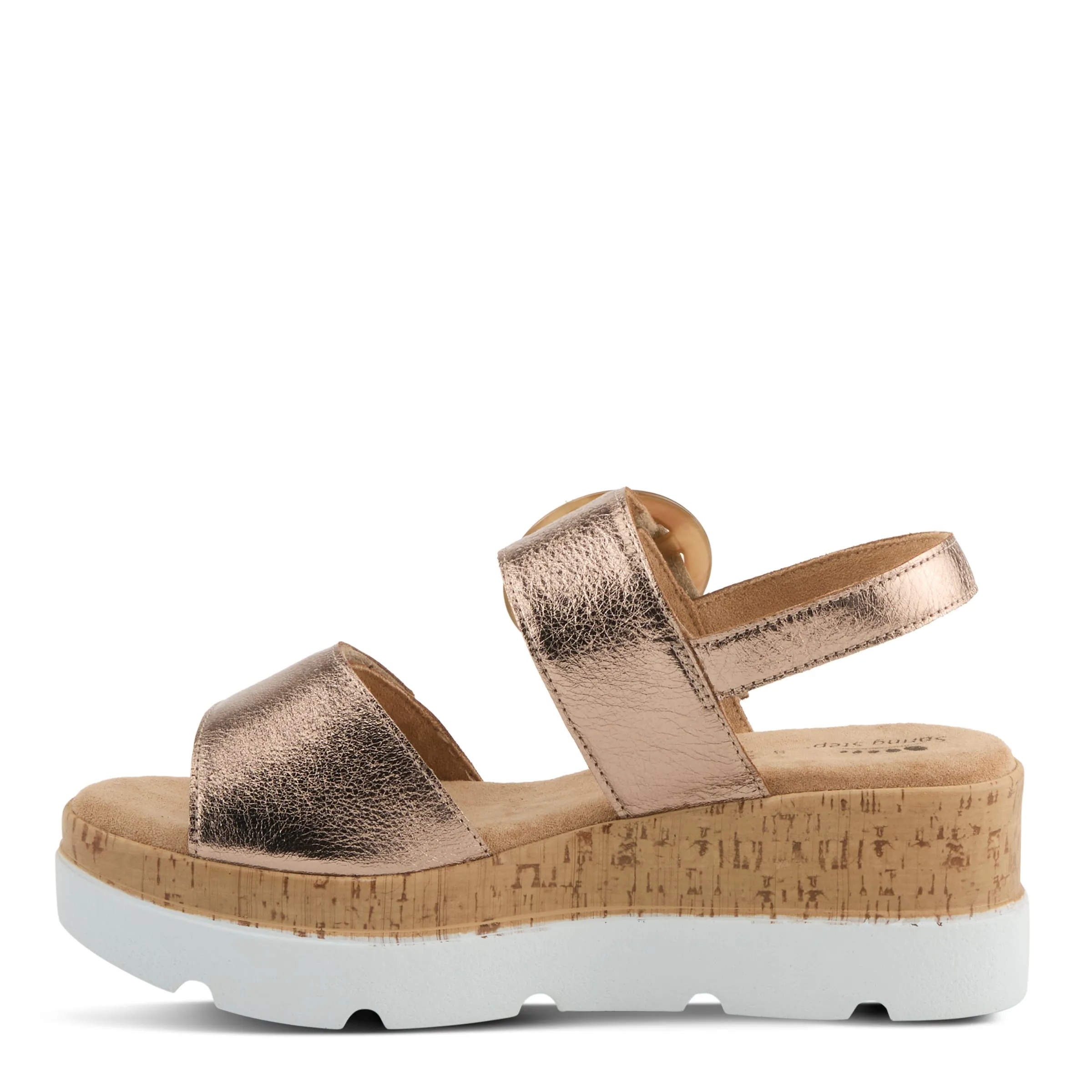 Spring Step Shoes Abarah Sandals Women's Leather Platform
