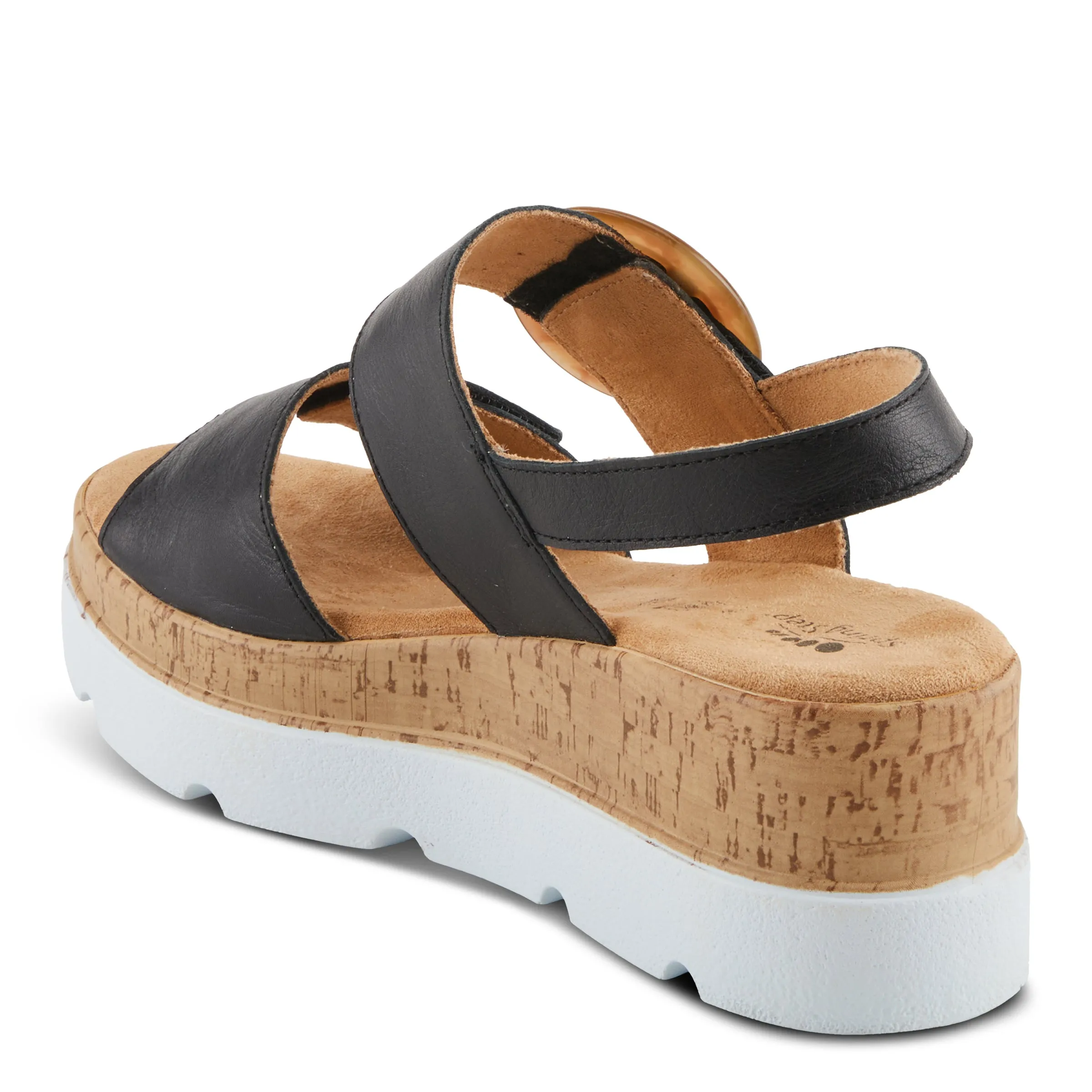 Spring Step Shoes Abarah Sandals Women's Leather Platform