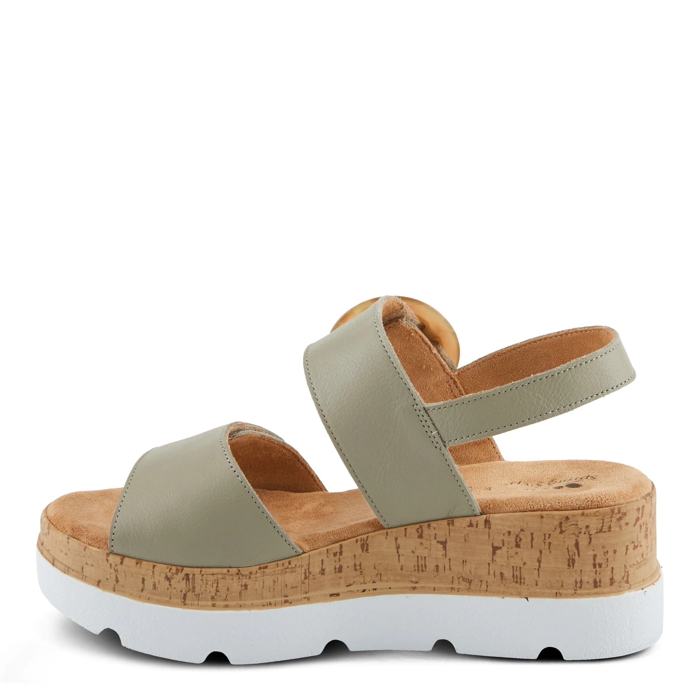 Spring Step Shoes Abarah Sandals Women's Leather Platform
