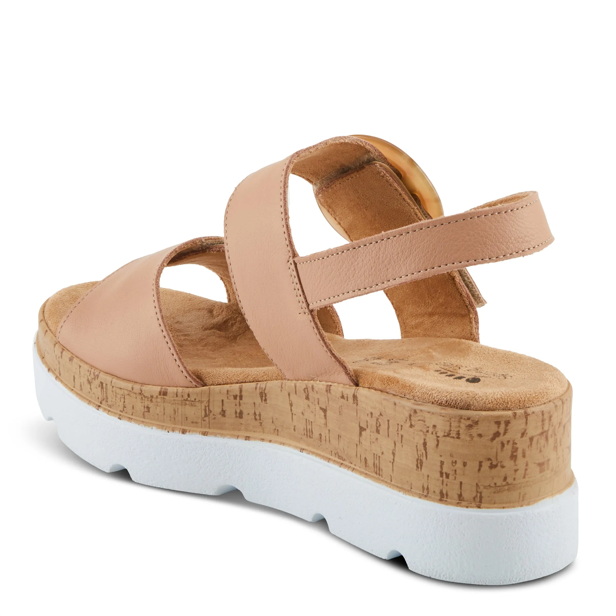 Spring Step Shoes Abarah Sandals Women's Leather Platform