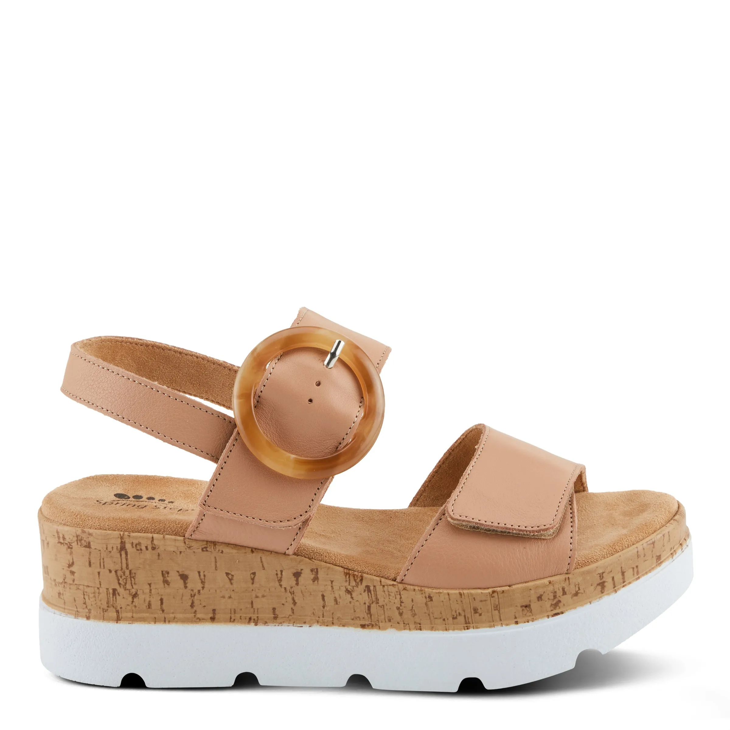 Spring Step Shoes Abarah Sandals Women's Leather Platform