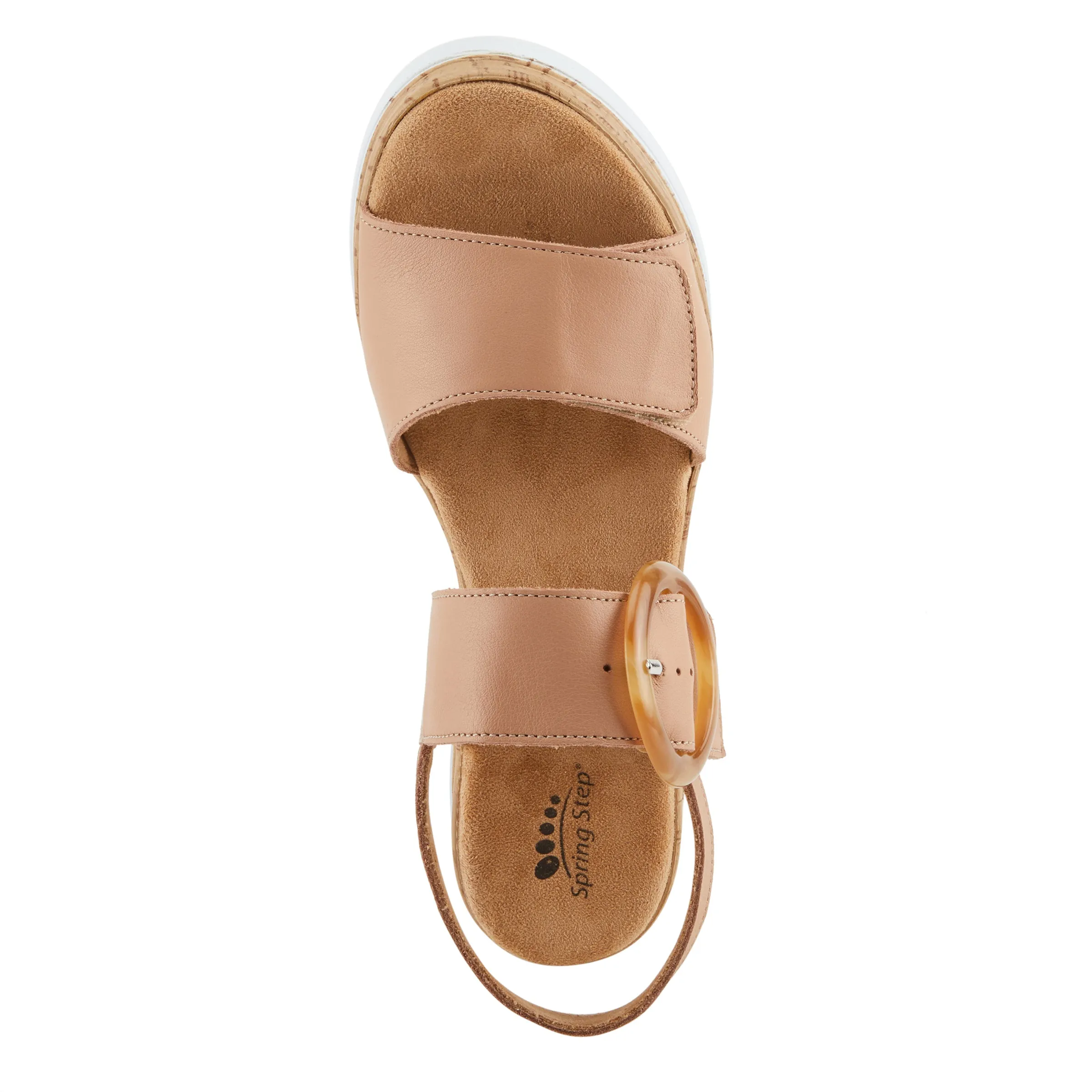 Spring Step Shoes Abarah Sandals Women's Leather Platform
