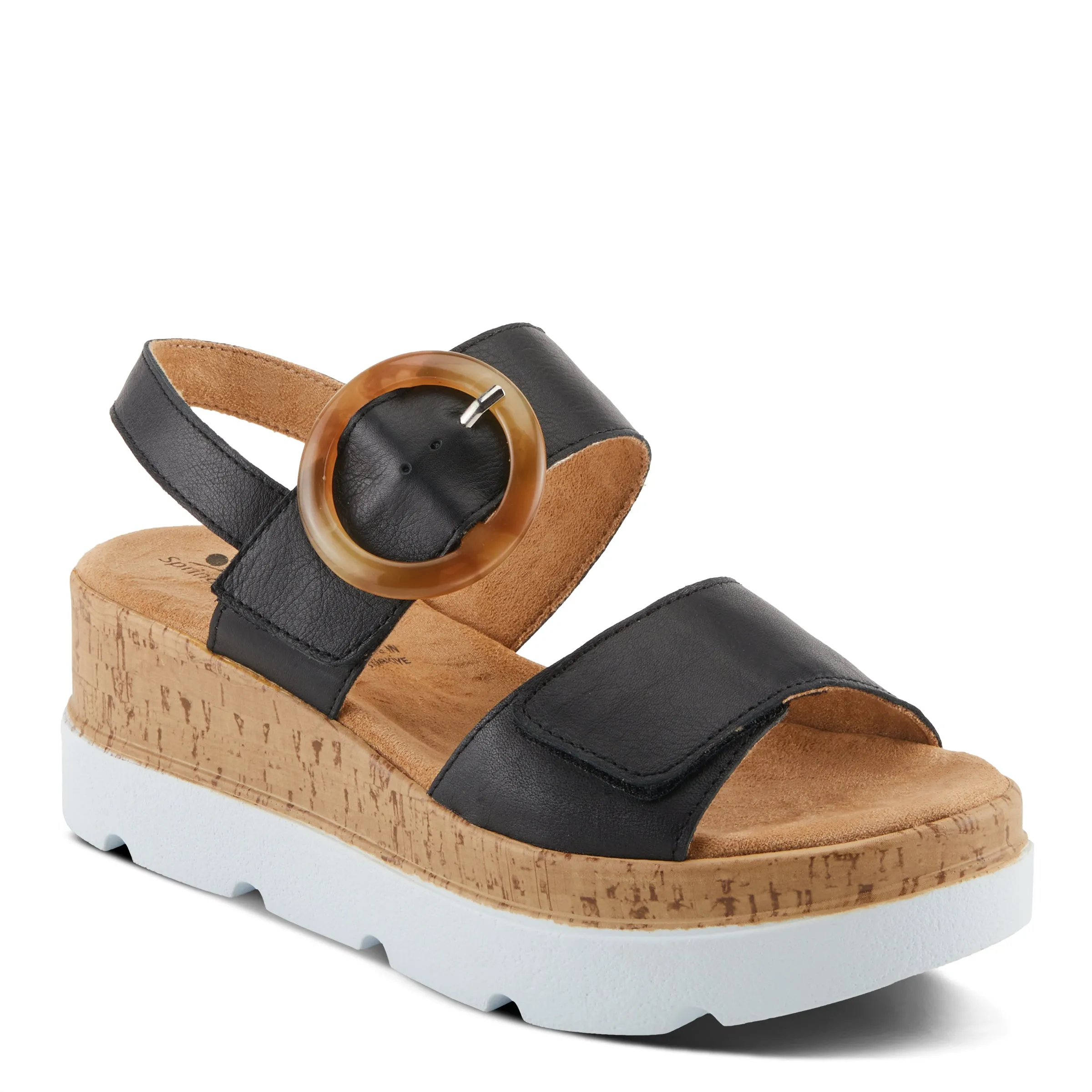 Spring Step Shoes Abarah Sandals Women's Leather Platform