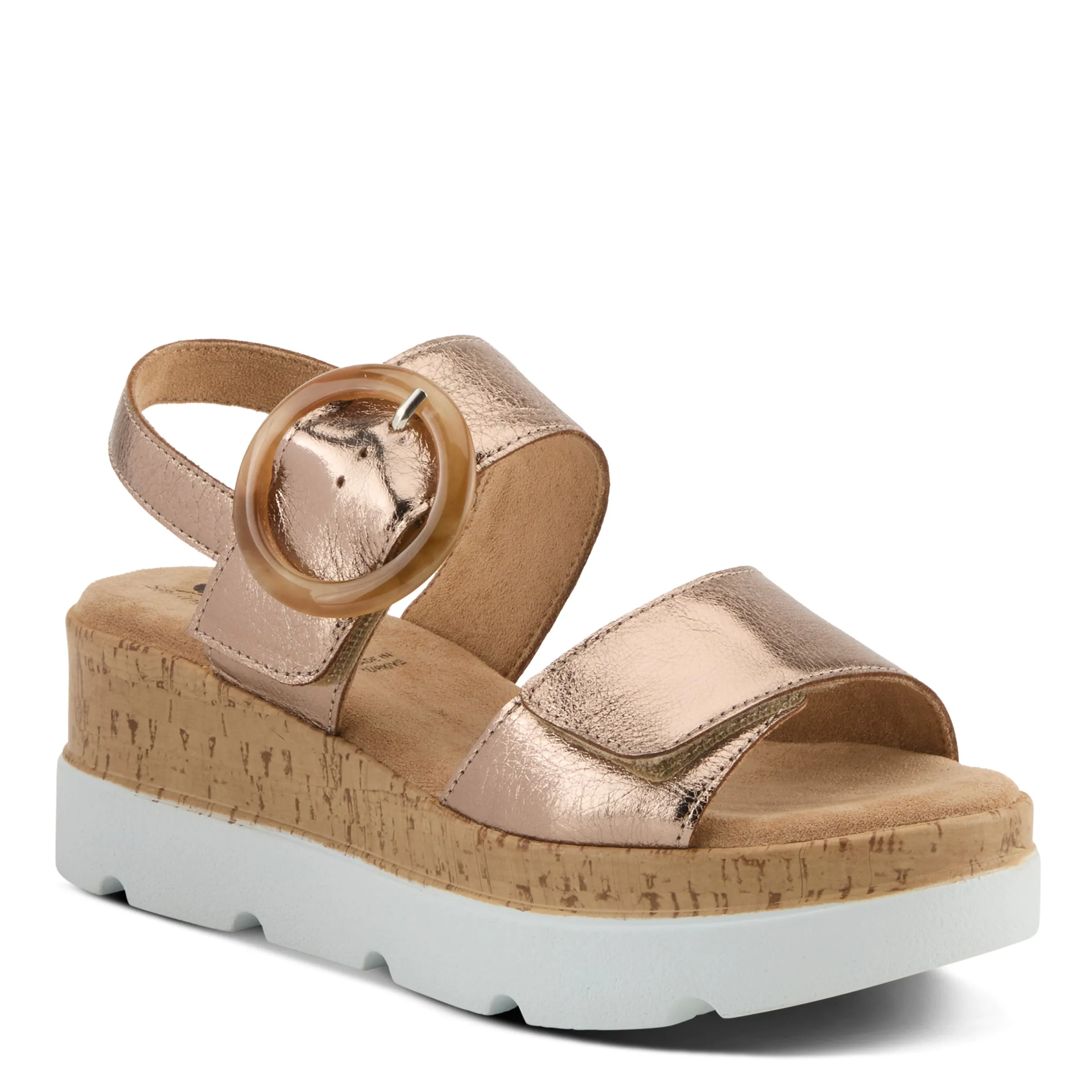 Spring Step Shoes Abarah Sandals Women's Leather Platform