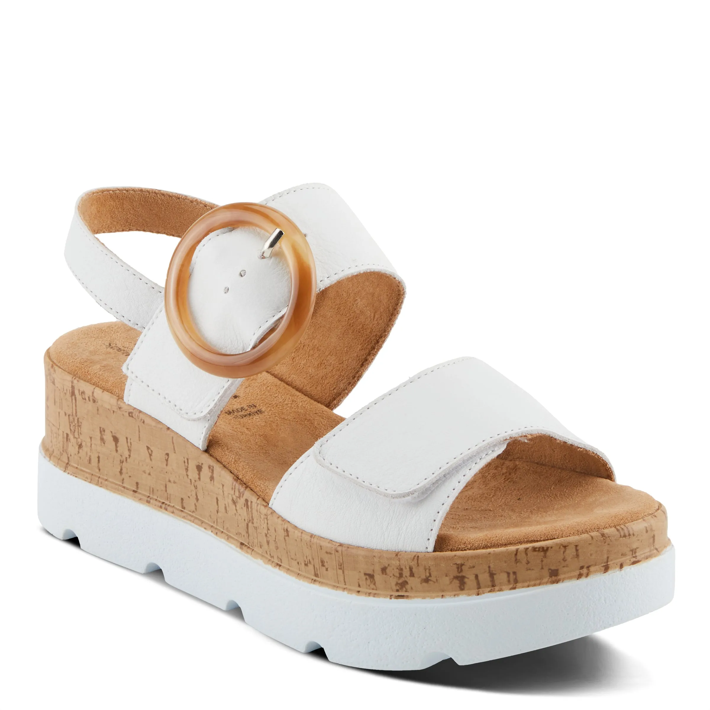 Spring Step Shoes Abarah Sandals Women's Leather Platform
