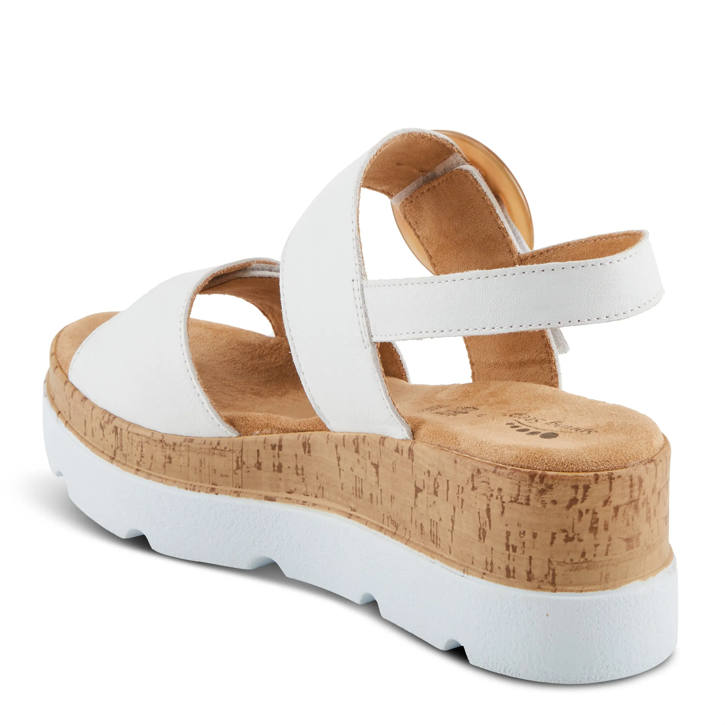 Spring Step Shoes Abarah Sandals Women's Leather Platform