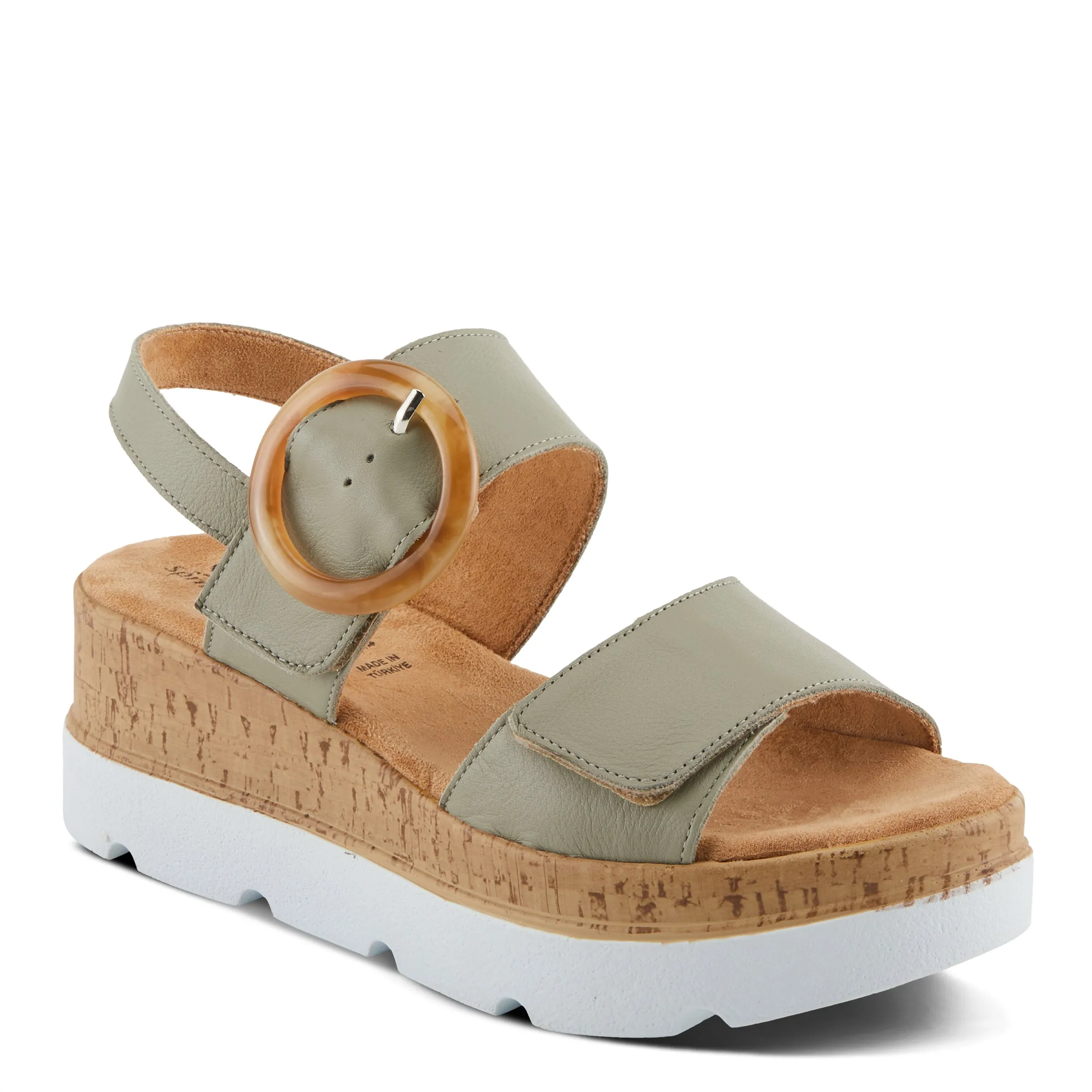 Spring Step Shoes Abarah Sandals Women's Leather Platform