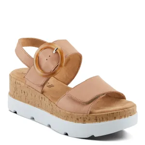 Spring Step Shoes Abarah Sandals Women's Leather Platform