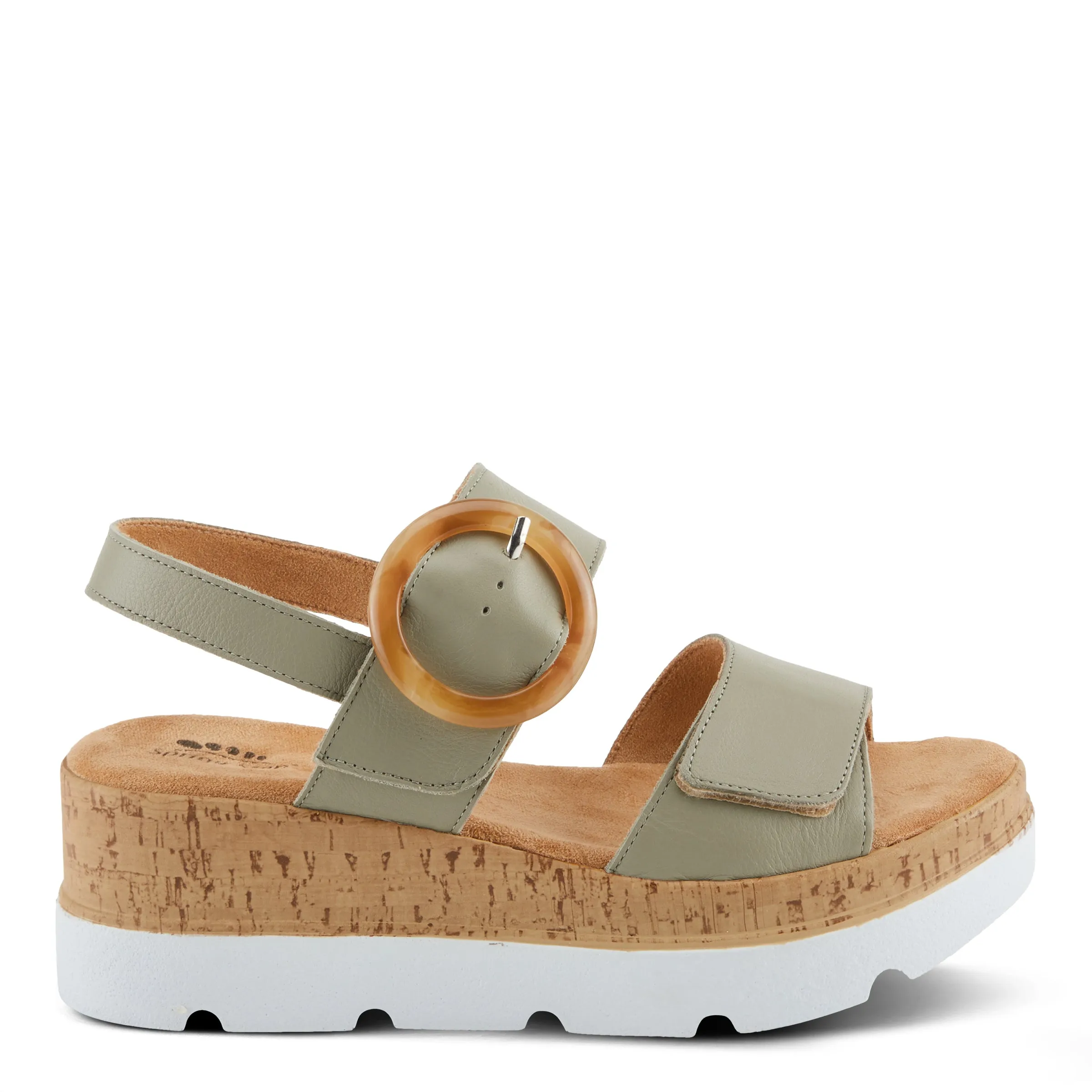 Spring Step Shoes Abarah Sandals Women's Leather Platform