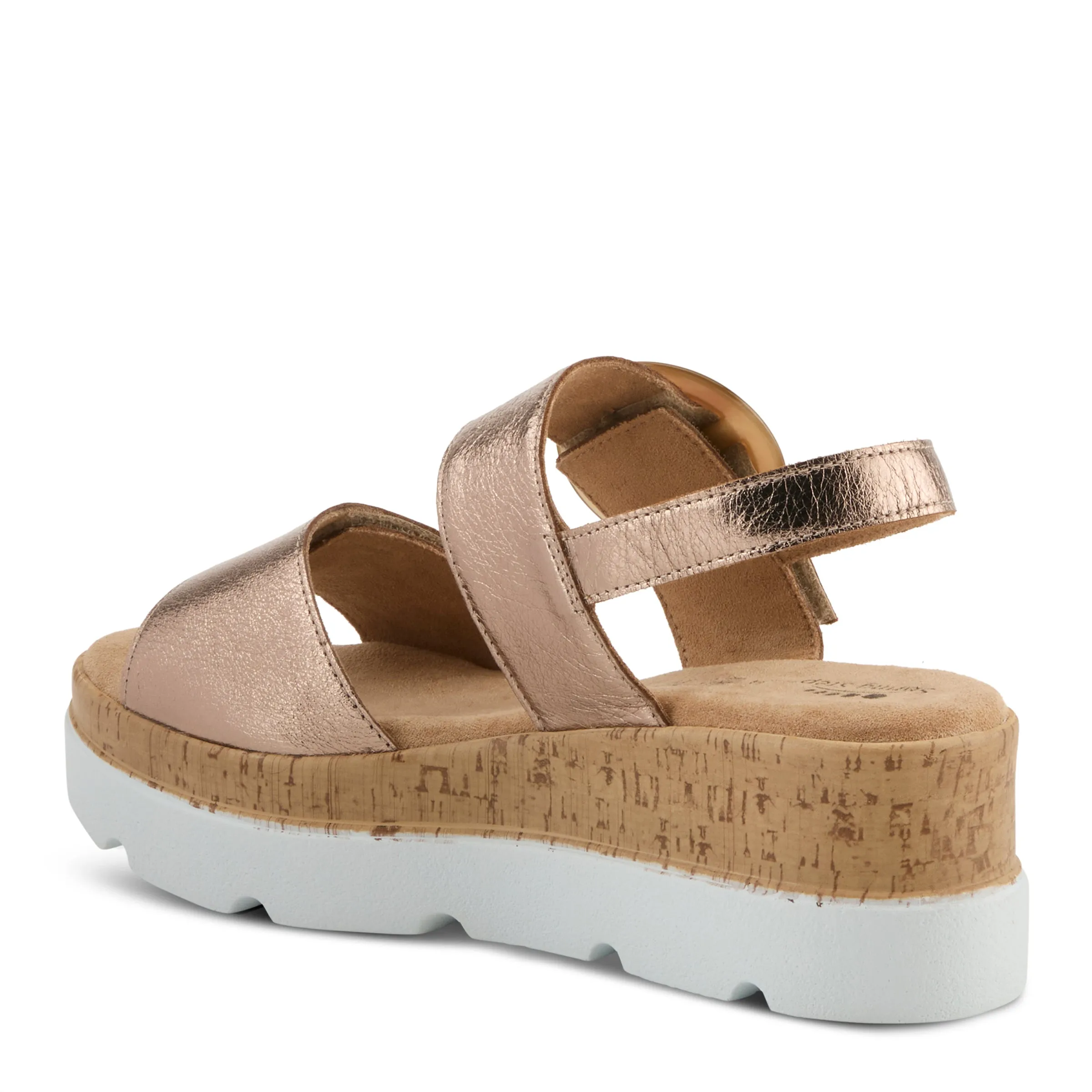 Spring Step Shoes Abarah Sandals Women's Leather Platform