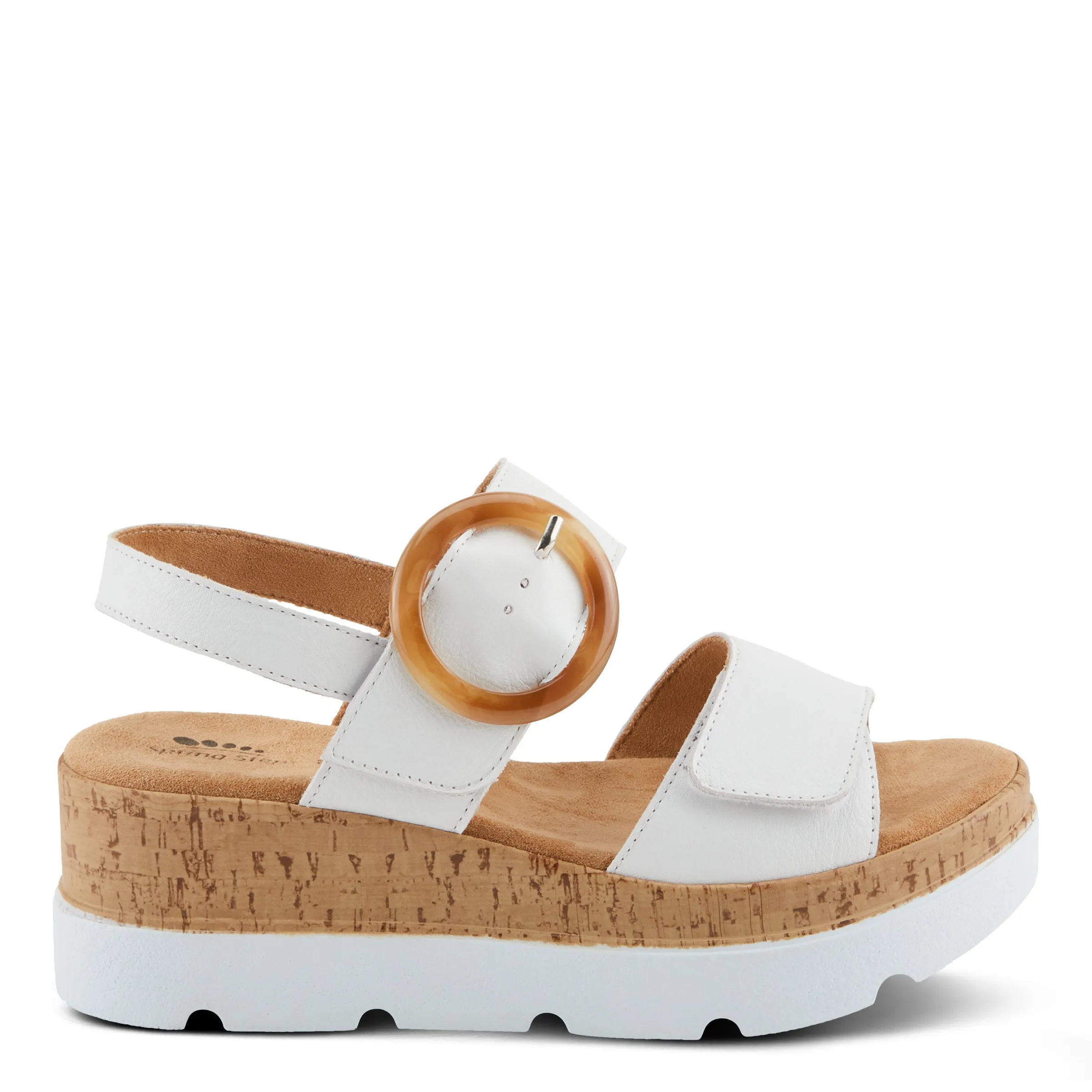 Spring Step Shoes Abarah Sandals Women's Leather Platform