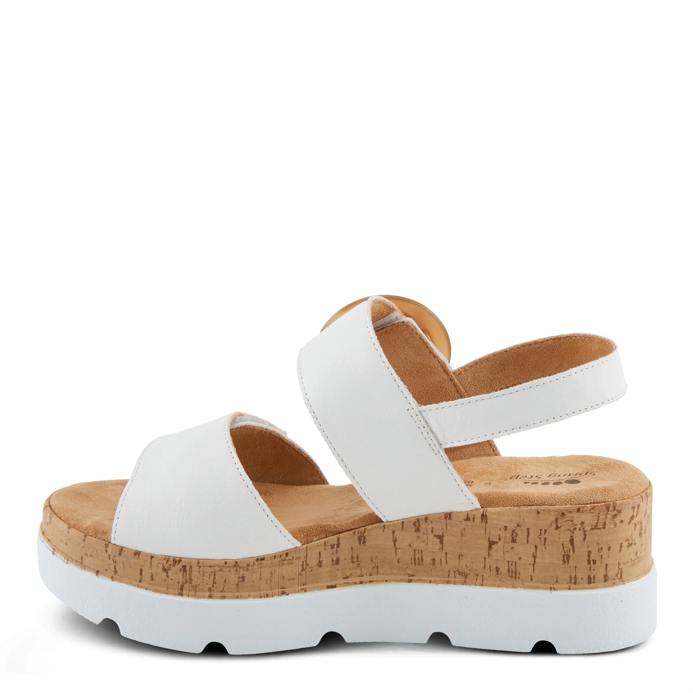 Spring Step Shoes Abarah Sandals Women's Leather Platform