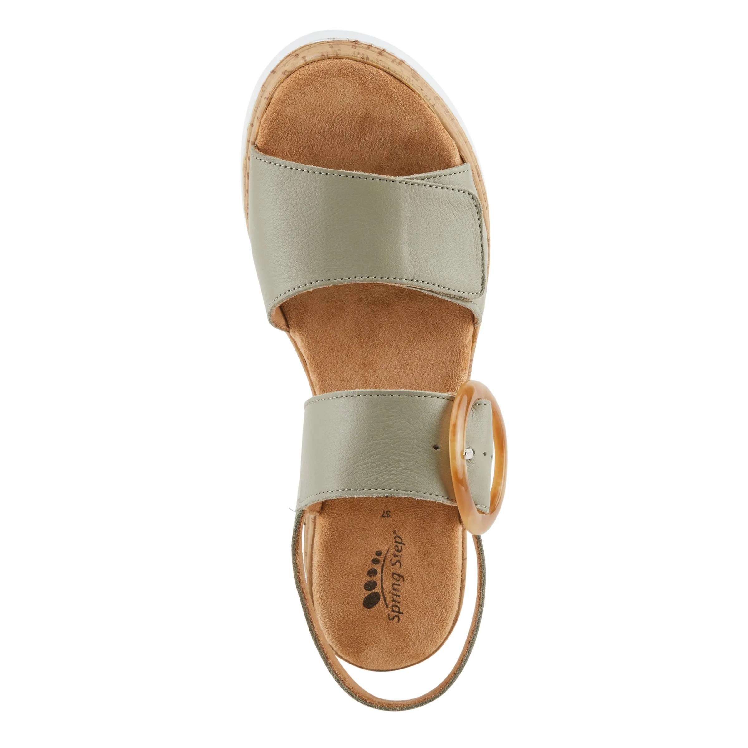 Spring Step Shoes Abarah Sandals Women's Leather Platform