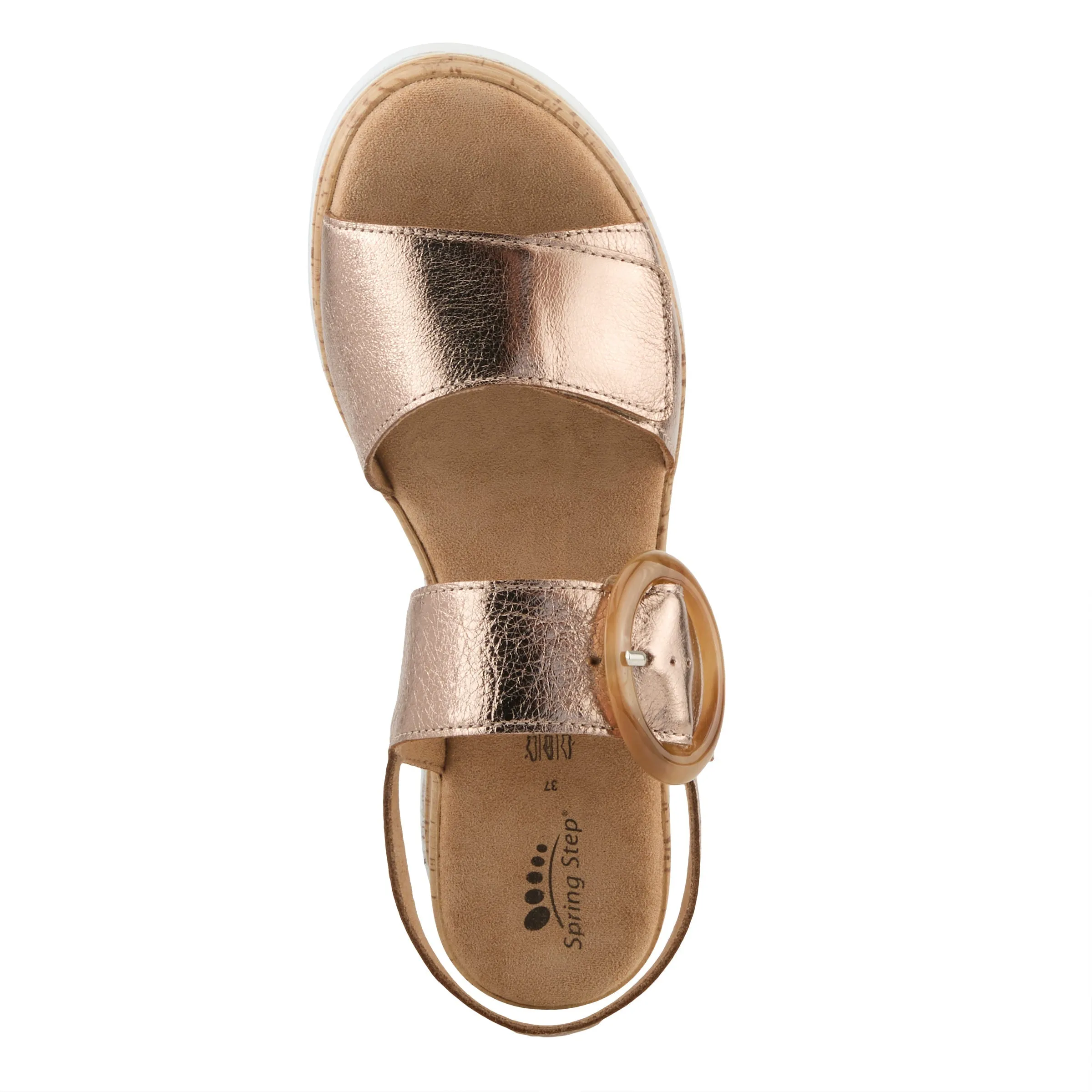 Spring Step Shoes Abarah Sandals Women's Leather Platform