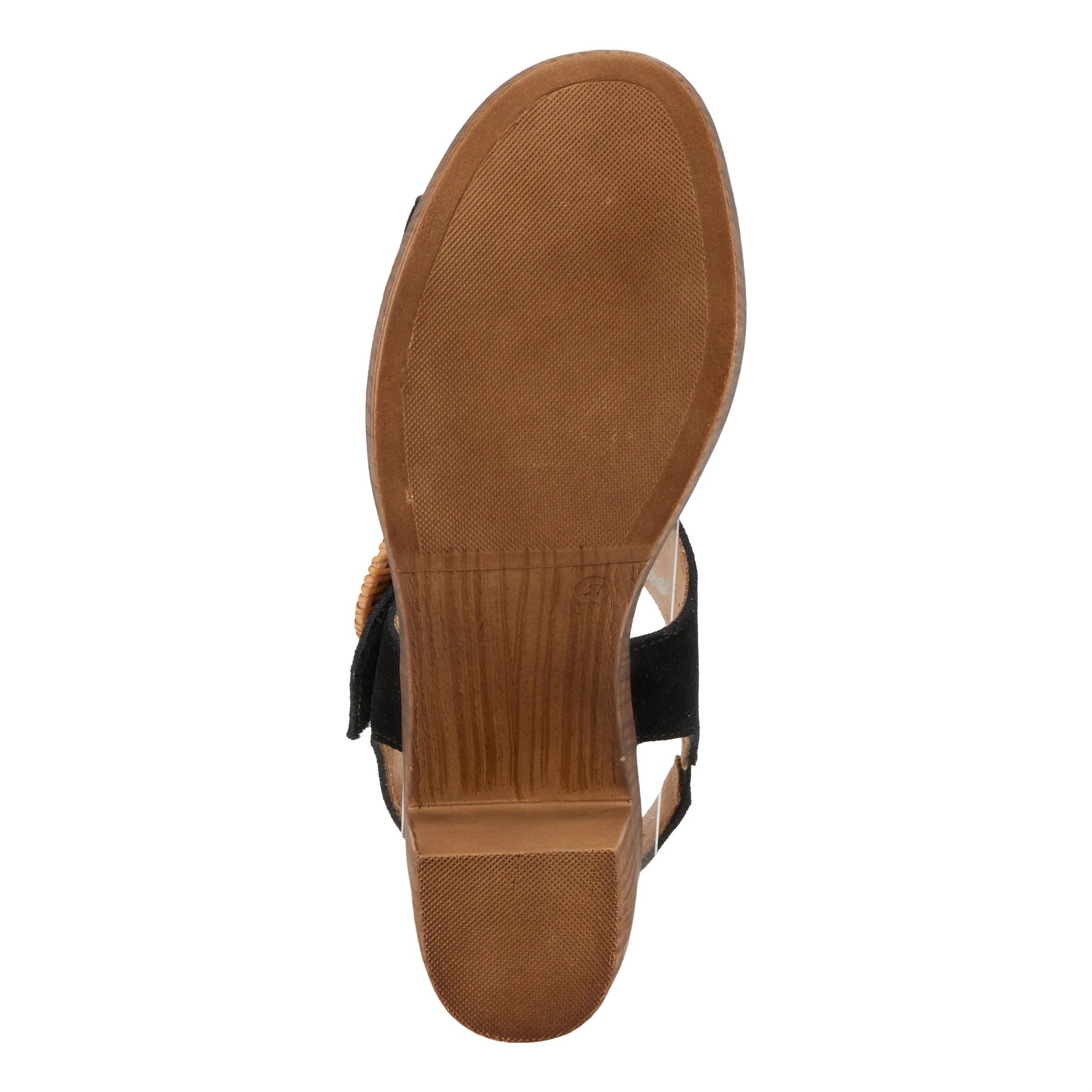 Spring Step Shoes Gamona Women’s Suede Leather Sandals 3.25" Heel