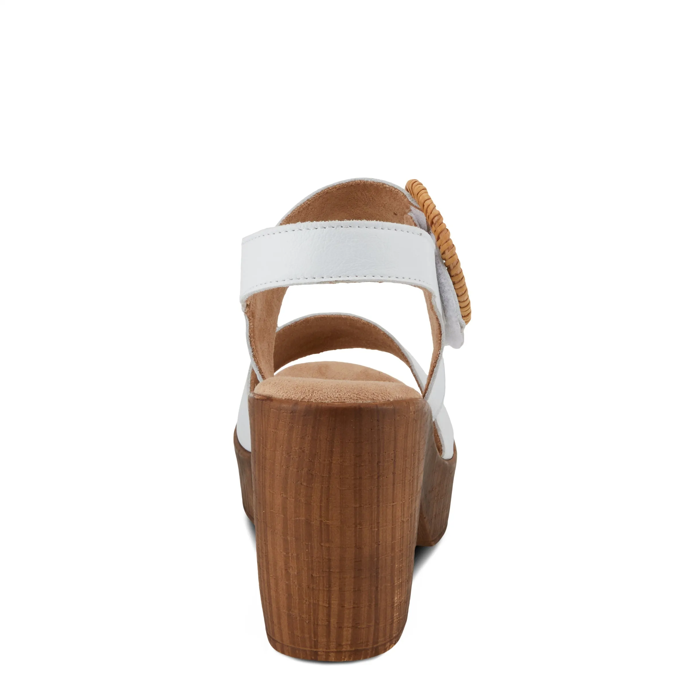 Spring Step Shoes Gamona Women’s Suede Leather Sandals 3.25" Heel