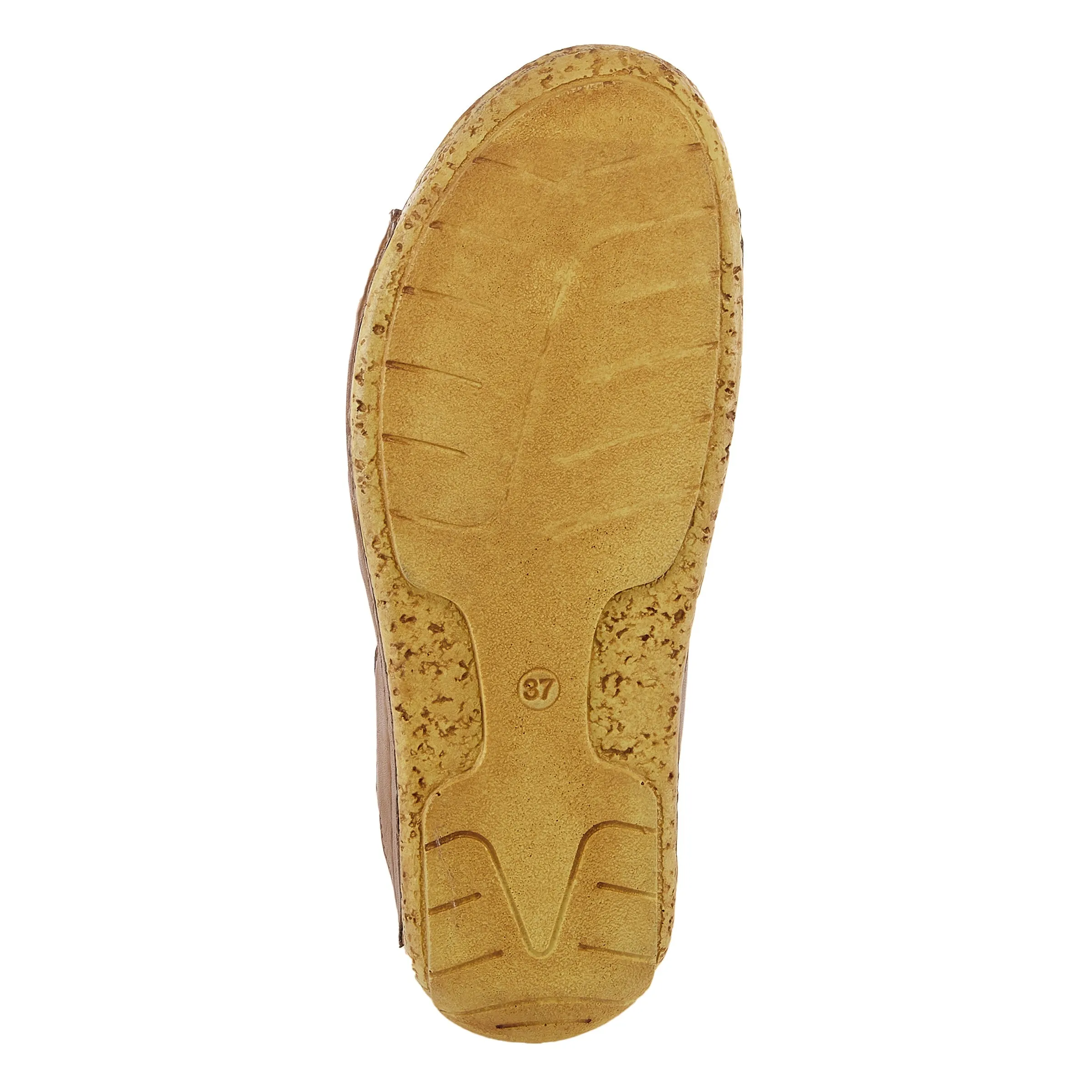 Spring Step Shoes Gretta Slide Sandal Women's Leather Cork Wedge