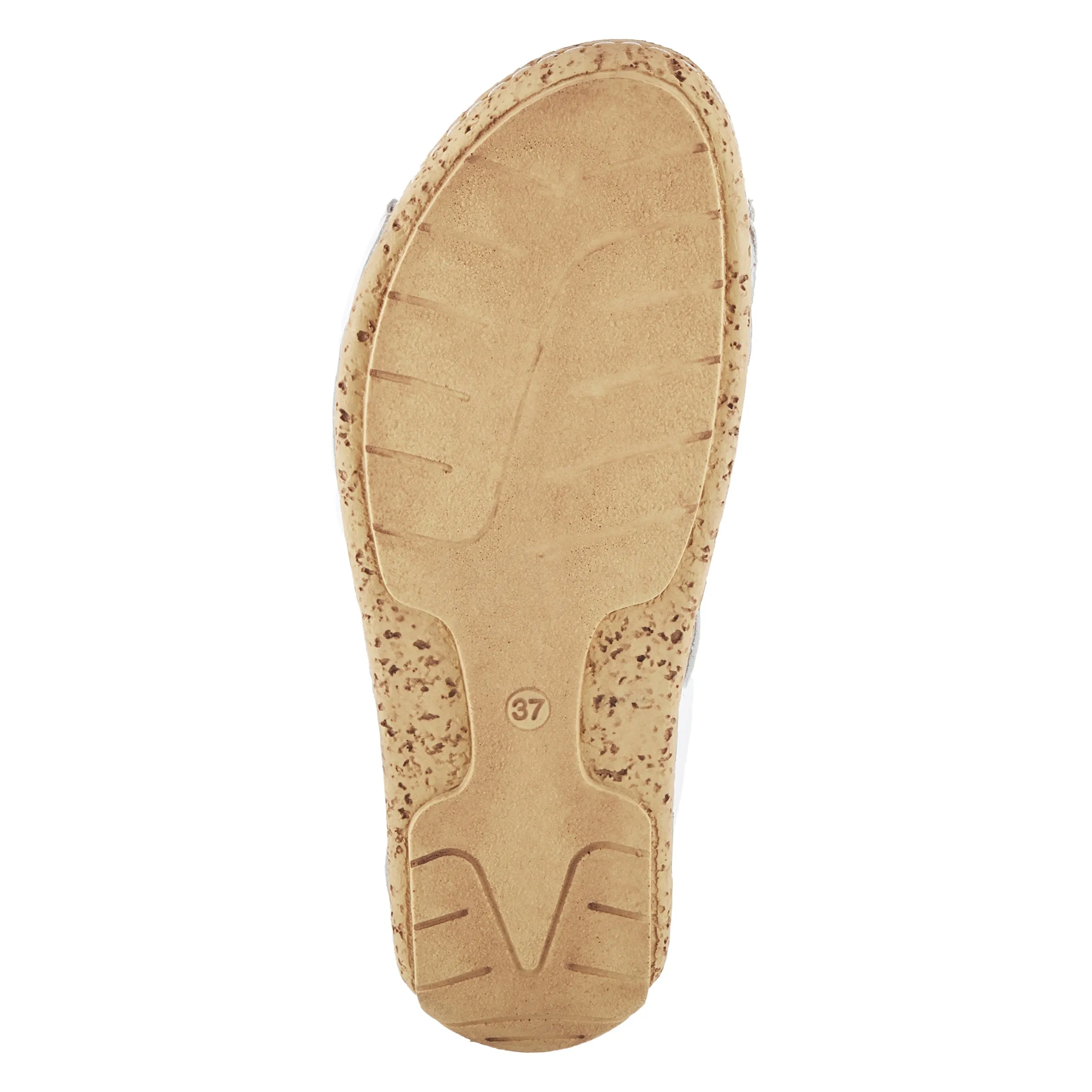 Spring Step Shoes Gretta Slide Sandal Women's Leather Cork Wedge