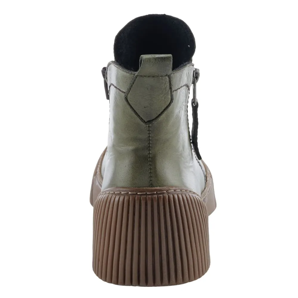 Spring Step Shoes Kelko Women's Premium Leather Zipup Boots
