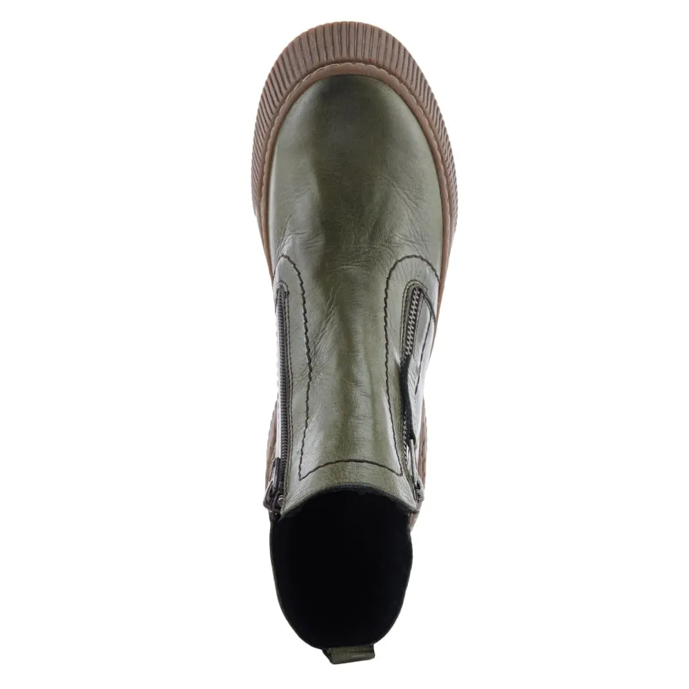 Spring Step Shoes Kelko Women's Premium Leather Zipup Boots