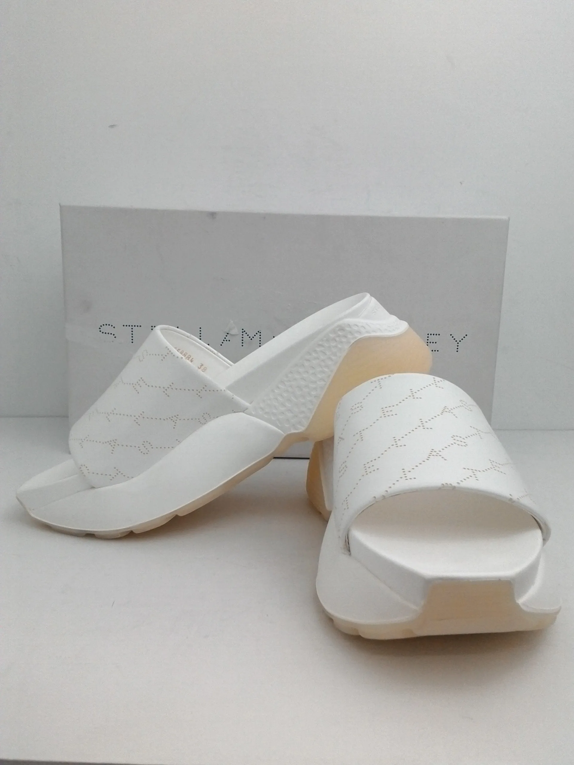 Stella McCartney Sandal Perledo White Size 38