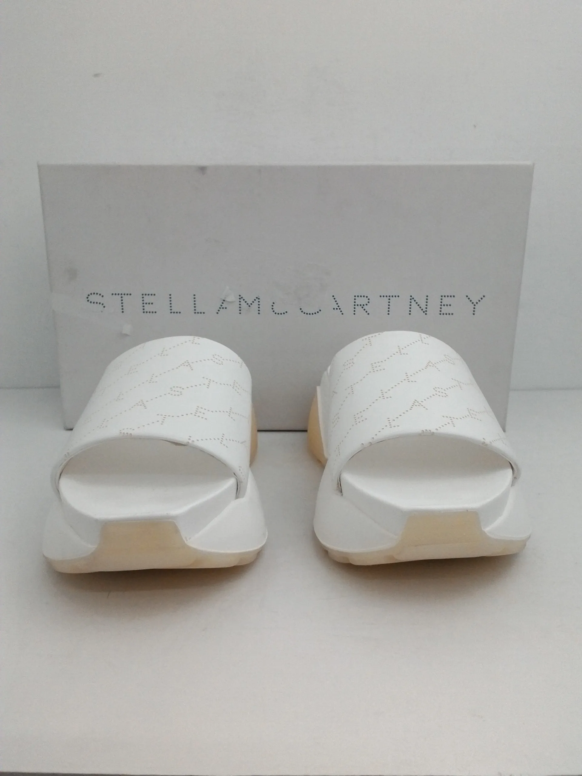 Stella McCartney Sandal Perledo White Size 38