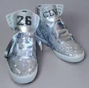 Stones Custom Crystal Sneakers