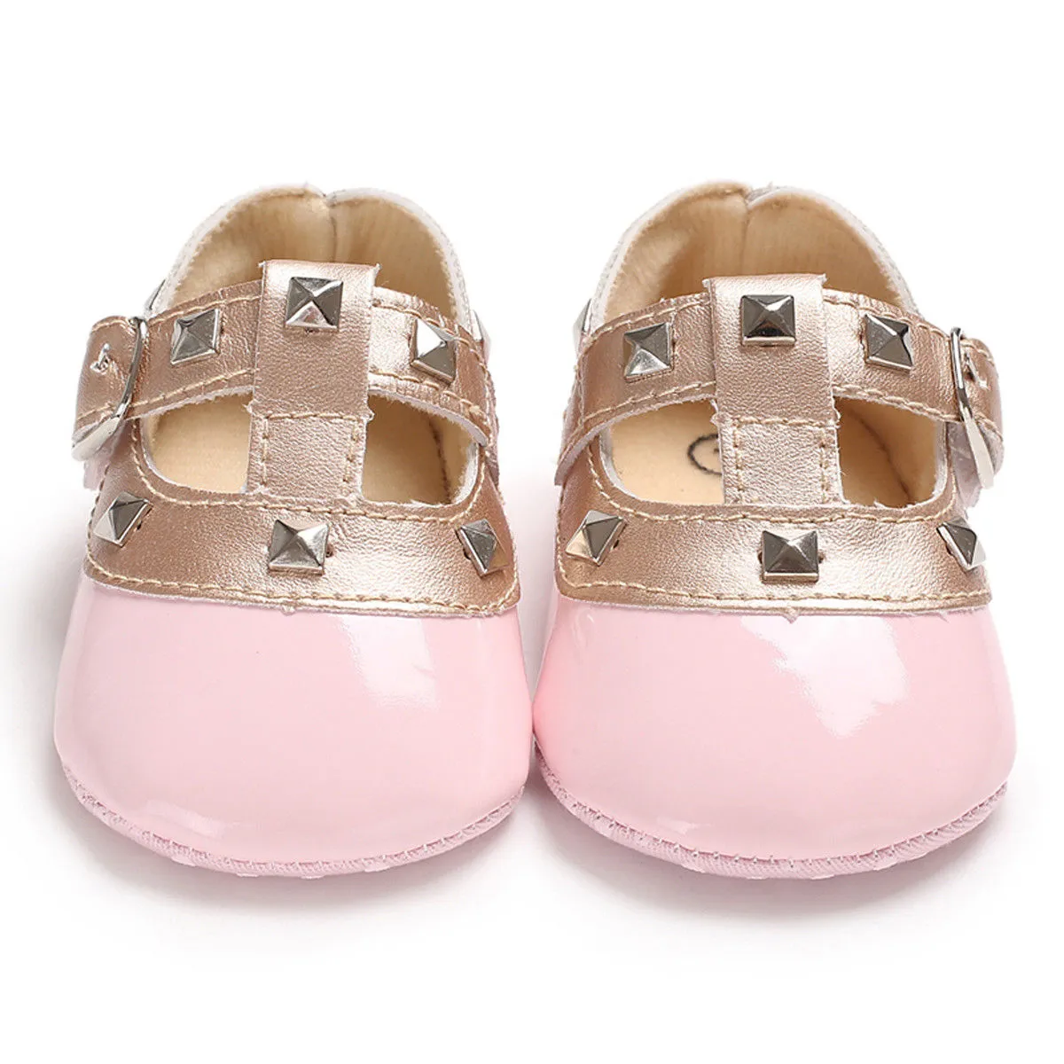 Studded Buckle Shoes