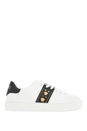 'studded greek sneakers
