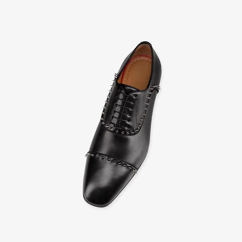 Studded Leather Dress Shoes