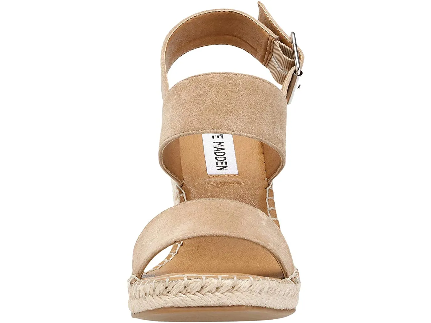 Suede Wedge Espadrille Sandal