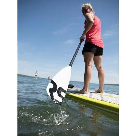 Tempo Carbon Shaft   Fiberglass Blade SUP Paddle - Red